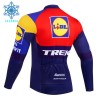 Cykeltrøje Langærmet Vinter 2025 Lidl-Trek Blå